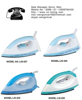 110/230V LM207-DRY IRON με λύση σιδερώματος από αλουμίνιο